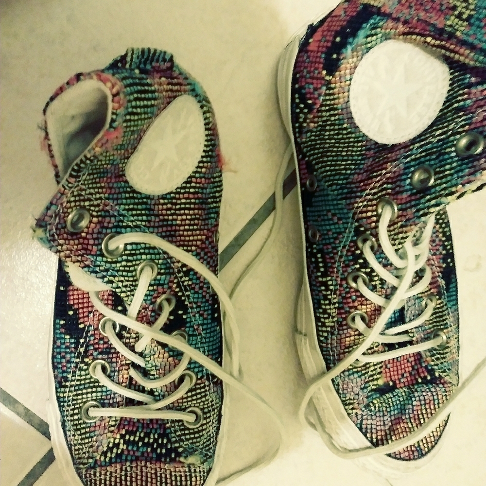 Converse Multi Colored HighTops